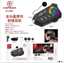  - Fone Bluetooth pequeno     Cod. Fone De Ouvido Capacete Moto Sem Fio KA-B07